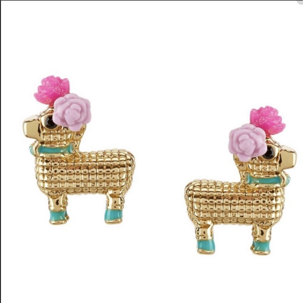 NWT Kate spade penny the piñata stud earrings